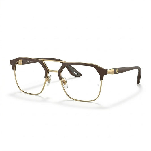 Lunettes photogray clubmaster marron mat et doré – Amzi Optique Dakar