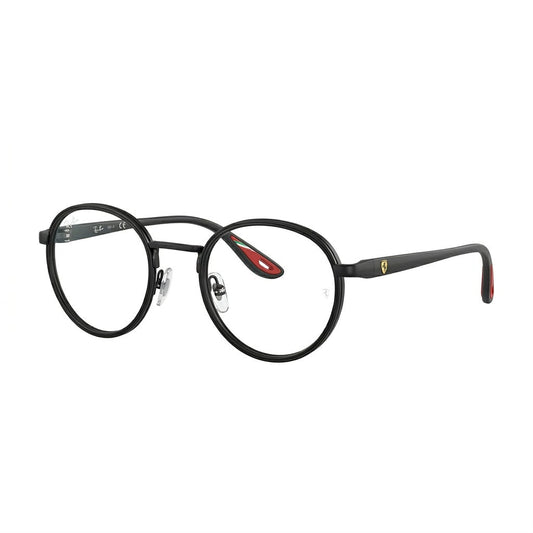 Lunettes Photogray Anti-Reflet Ray Ban – Style rond en métal noir sobre