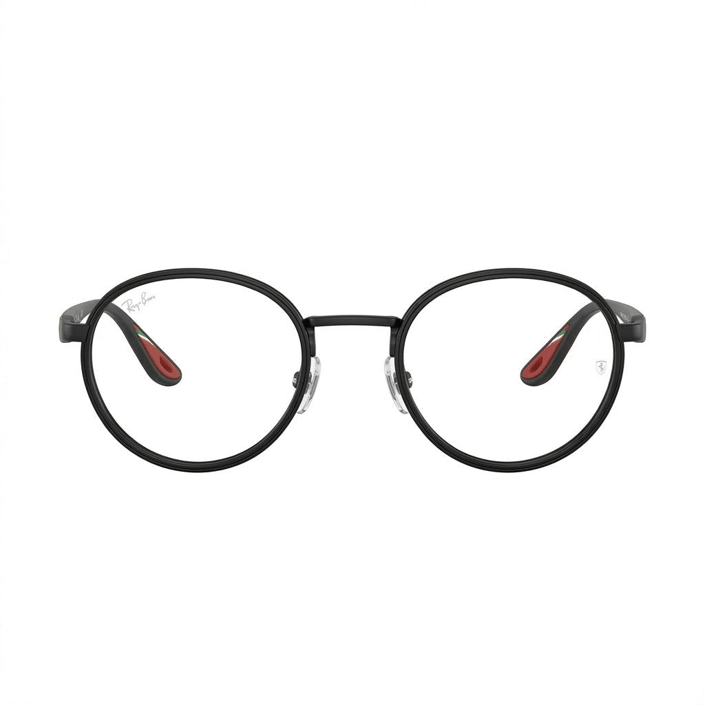 Lunettes Photogray Anti-Reflet Ray Ban – Style rond en métal noir sobre