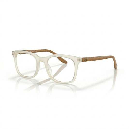 Lunettes photogray blue cut carrées beige branches caramel – Amzi Optique Dakar