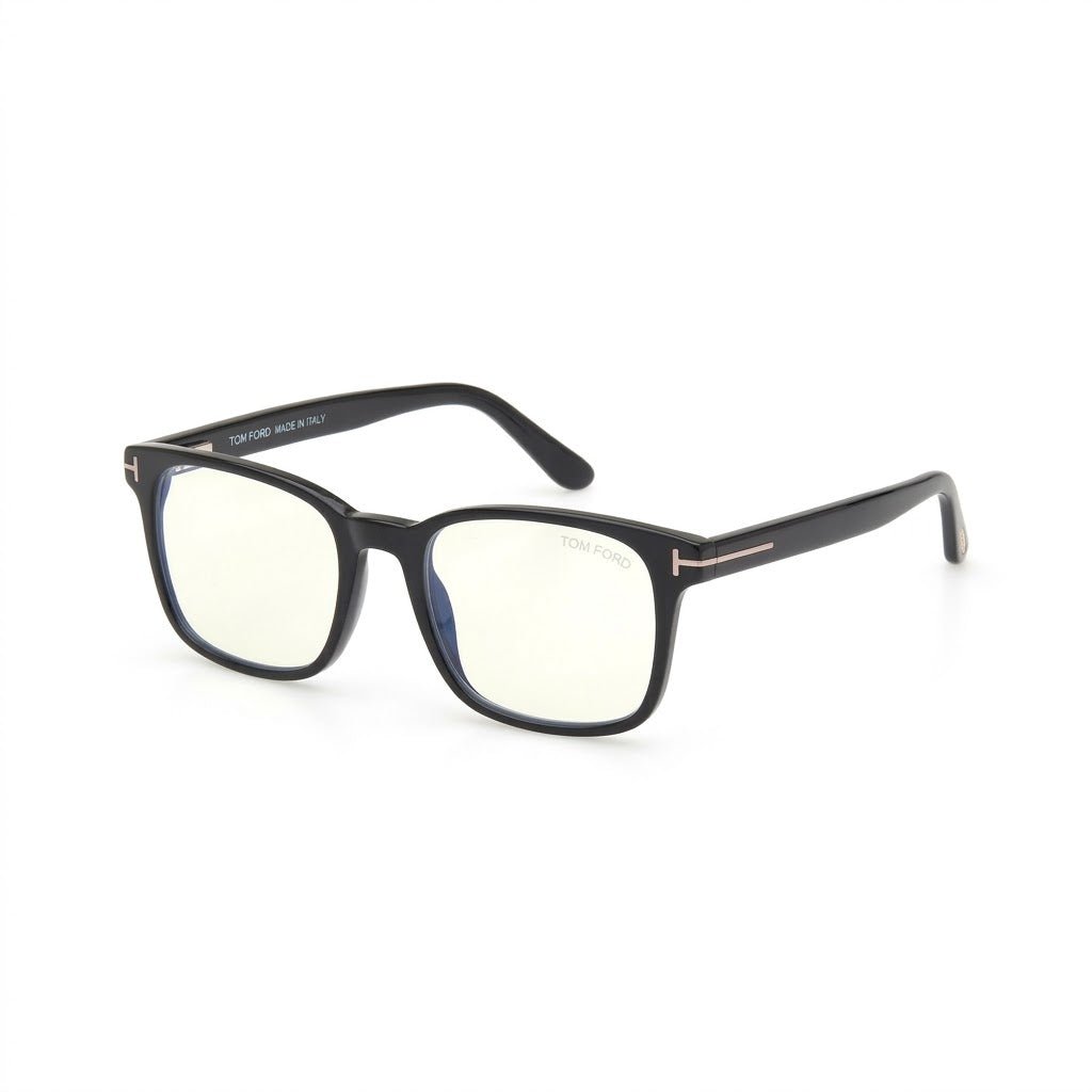 Lunettes Tom Ford Photogray Anti-Reflet – Carré Noir Sobre et Élégant
