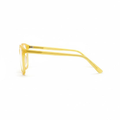 Lunettes Anti-Reflet Photogray – Monture Optique Jaune Pastel