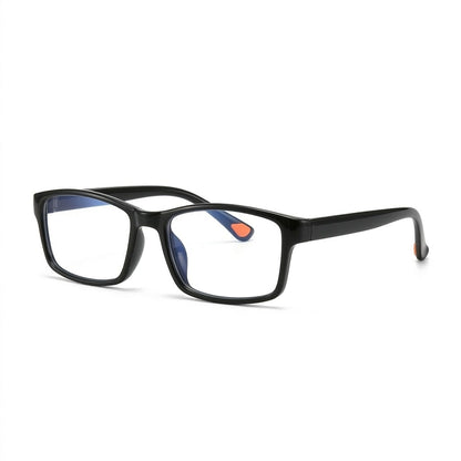 Lunettes Photogray Anti-Reflet – Monture Rectangulaire Noire Petit Visage