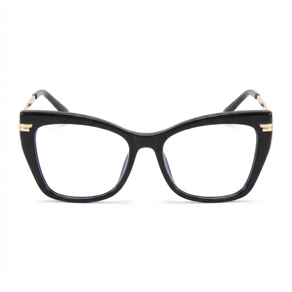 Lunettes Anti-Reflet Photogray – Design Bicolore Noir Doré Raffiné