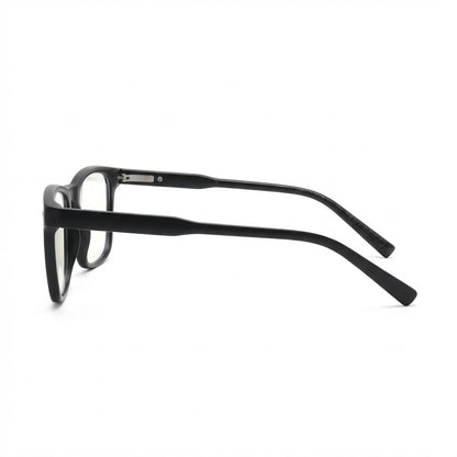 Lunettes Anti-Reflet Photogray – Monture Noire Rectangulaire Moderne