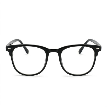 Lunettes Anti-Reflet Photogray – Monture Arrondie Noire Classique