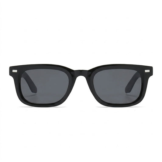 lunettes de soleil polarisées - Lunettes de soleil – Cadre noir contemporain