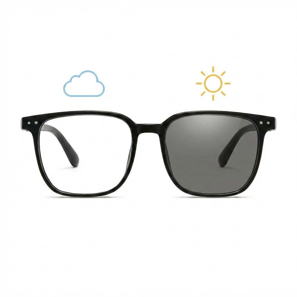 Lunettes Photochromiques – Teinte Automatique - Look Moderne Sobre