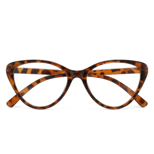 Lunettes Anti-Reflet Photogray – Monture Papillon Écaille