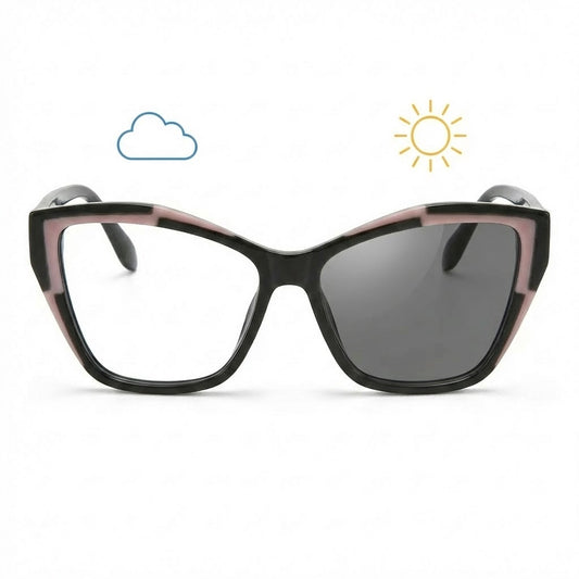 Lunettes Photochromiques – Teinte Automatique - Papillon Silhouette Forte