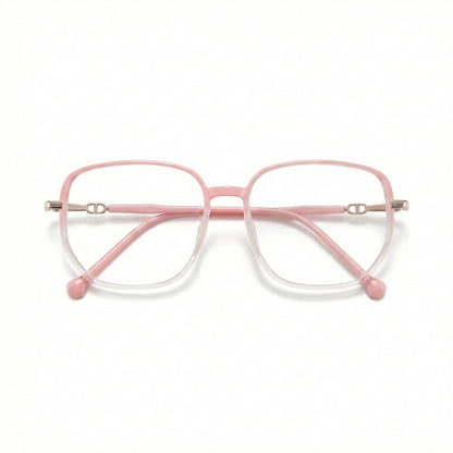 Lunettes Photochromiques – Teinte Automatique - Carré Rose Translucide