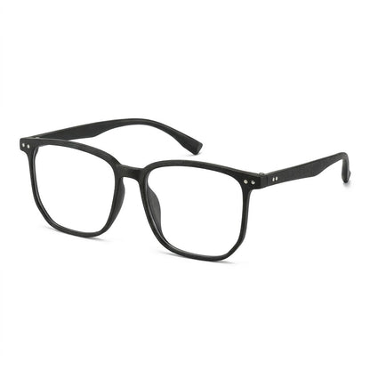 Lunettes Anti-Reflet Photogray – Monture Arrondie Noire Texturée