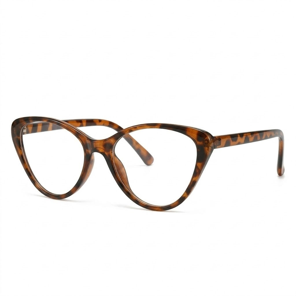 Lunettes Anti-Reflet Photogray – Monture Papillon Écaille
