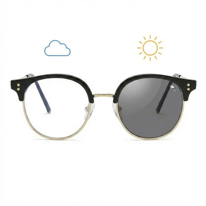 Lunettes Photochromiques – Teinte Automatique – Ligne Vintage Moderne