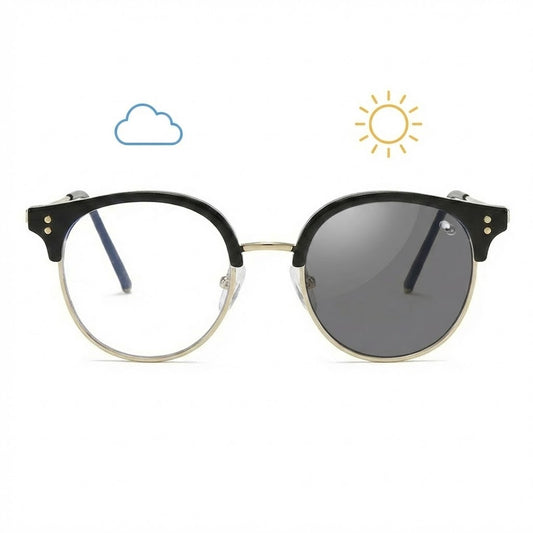 Lunettes Photochromiques – Teinte Automatique – Ligne Vintage Moderne