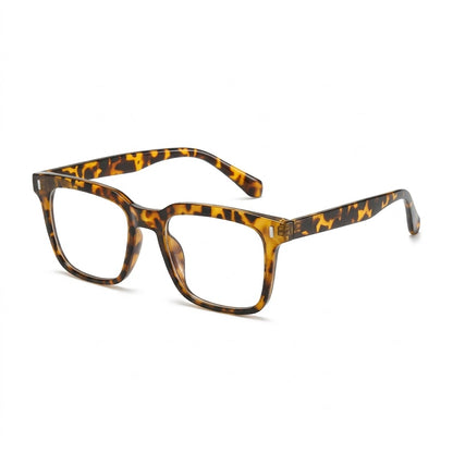 Lunettes Photogray Anti-Reflet – Monture Carrée Motif Écaille Élégant