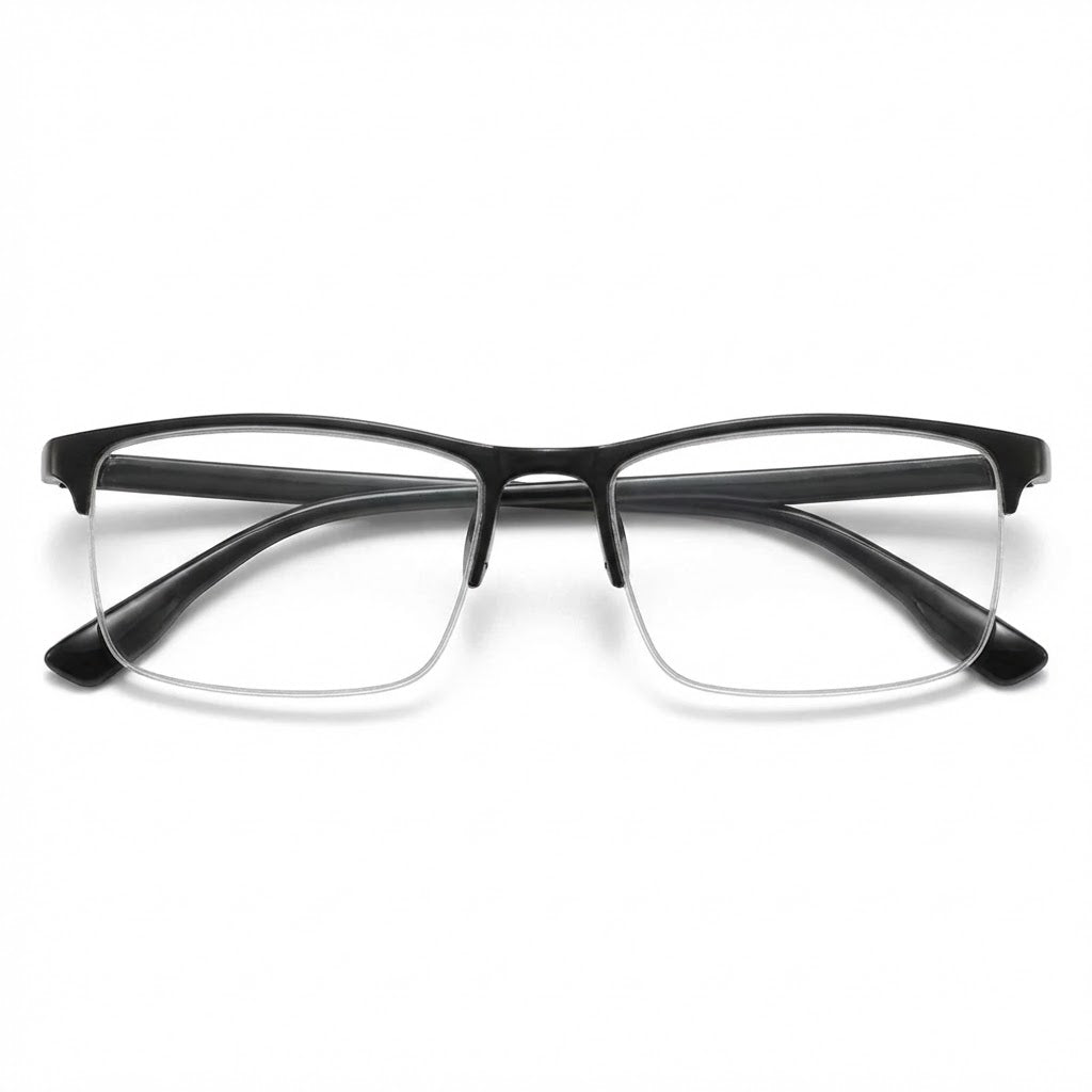 Lunettes Photochromiques – Teinte Automatique - Demi-Monture Minimal