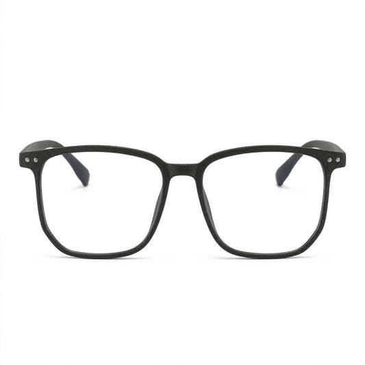 Lunettes Anti-Reflet Photogray – Monture Arrondie Noire Texturée