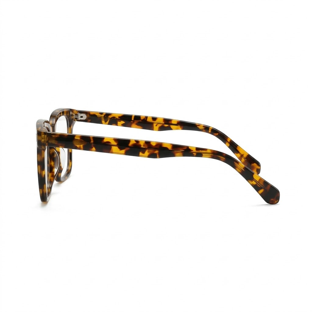 Lunettes Photogray Anti-Reflet – Monture Carrée Motif Écaille Élégant