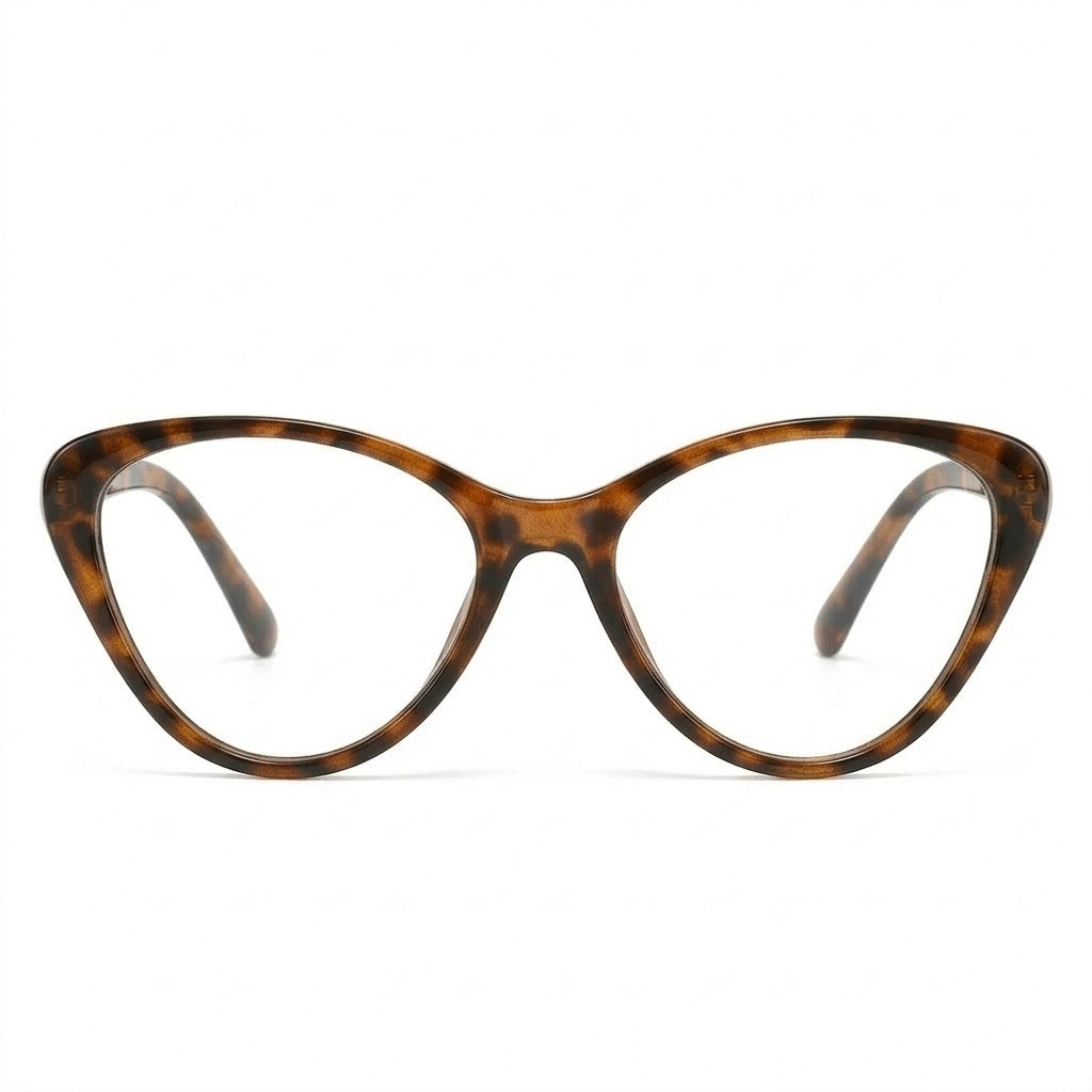 Lunettes Anti-Reflet Photogray – Monture Papillon Écaille