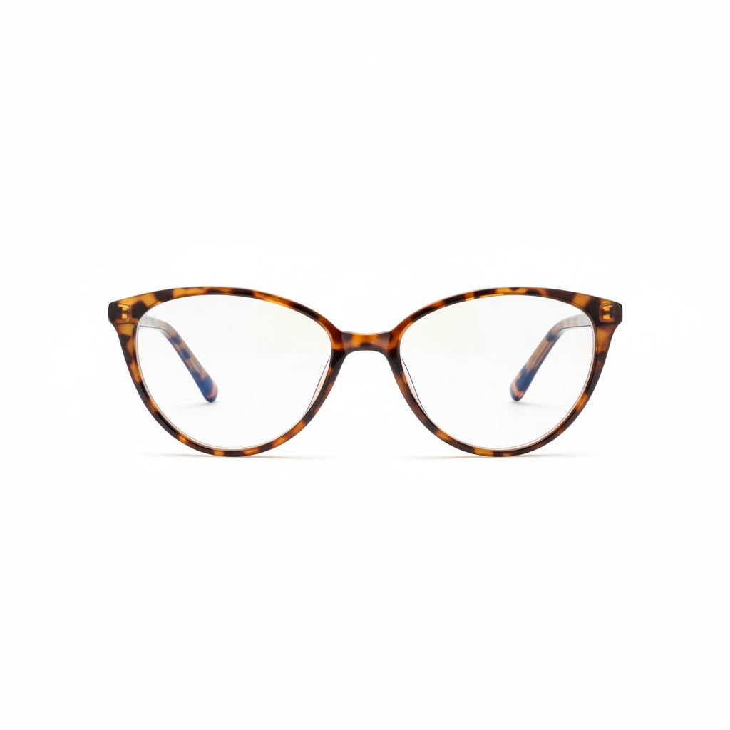 Lunettes Anti-Reflet Photogray – Monture Écaille Carrée Angulaire