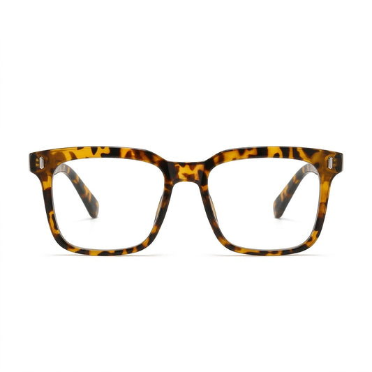 Lunettes Photogray Anti-Reflet – Monture Carrée Motif Écaille Élégant