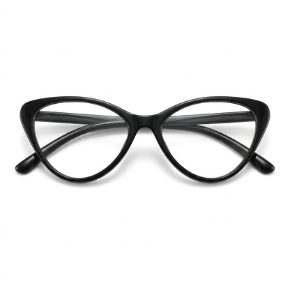 Lunettes Anti-Reflet Photogray – Monture Papillon Écaille Noire