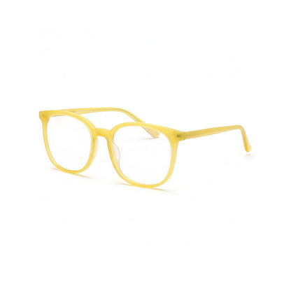 Lunettes Anti-Reflet Photogray – Monture Optique Jaune Pastel