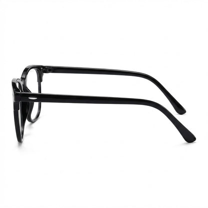 Lunettes Anti-Reflet Photogray – Monture Arrondie Noire Classique