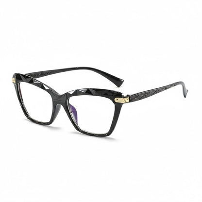 Lunettes Anti-Reflet Photogray – Monture Noire Texturée Look Luxe Moderne